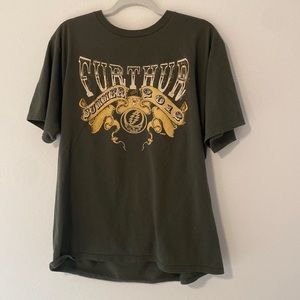 Grateful Dead FURTHER SUMMER TOUR 2012 XL T-Shirt